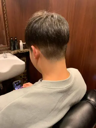 ショート メンズ 羽木 隆徒のヘアスタイル