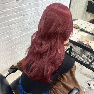 ロング カラー 🍒暖色✖️レイヤー ／Haruna🍒のヘアスタイル