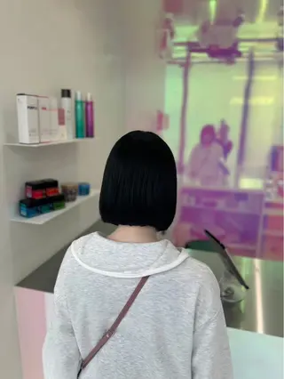 ミディアム 透明感カラー /ななかのヘアスタイル