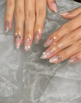 ネイル 艶/マグネット/網紅 /韓国/岩下りほのネイルデザイン