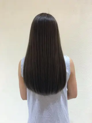 ロング カラー 有働 直広のヘアスタイル