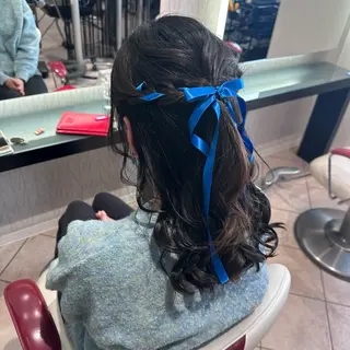 セミロング 🎀ヘアアレンジ 🎀ななみのヘアスタイル