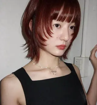 ミディアム イシカワ ルナのヘアスタイル