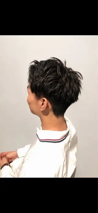 メンズ 暖色カラー💞🎀 ゆいのヘアスタイル