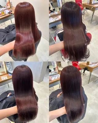 ロング カラー レイヤー/インナー カラー🦋ルイのヘアスタイル