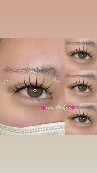 マツエク・マツパ luana sayakaのマツエク・マツパデザイン