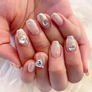 ネイル crystal ⭐︎ colorのネイルデザイン
