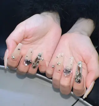 ネイル Lee Nails チップ長さだし専門店のネイルデザイン