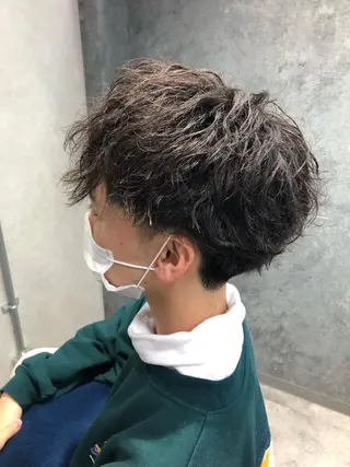パーマ メンズ Noyヨシモト ヒロトのヘアスタイル