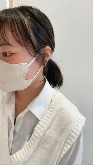 ミディアム 🪴酒井 可南子🪴のヘアスタイル