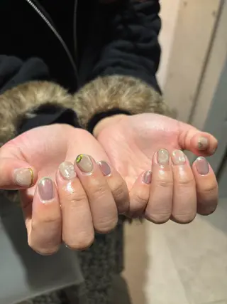 ネイル mano Hanaのネイルデザイン