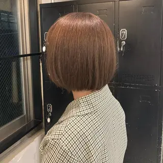ショート カラー 透明感カラー🫧 nanohaのヘアスタイル