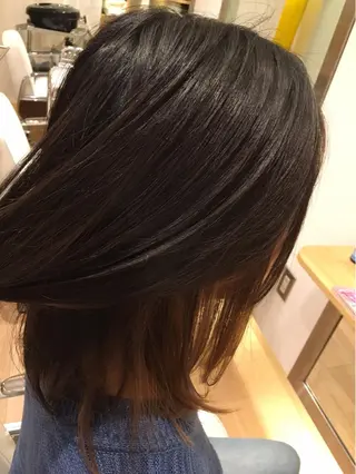 ミディアム カラー 増子 祐馬のヘアスタイル
