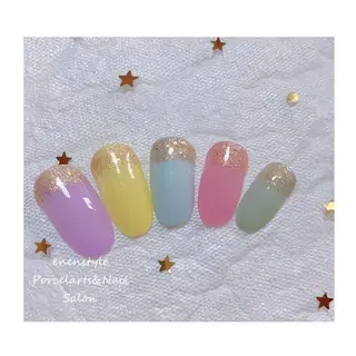 ショート ネイル 👑enen style👑のネイルデザイン