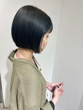 ショート カラー 髪質改善カラー/ボブ 🌻Mutsumiのヘアスタイル
