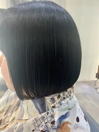 ショート ✨似合わせボブ✨ 縮毛矯正のヘアスタイル