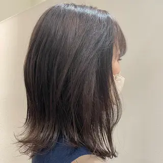 ミディアム カラー 🚀MOEKA ᵕ̈ ハイトーン💫のヘアスタイル