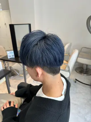 メンズ 髪質改善ストレート オルメントのヘアスタイル
