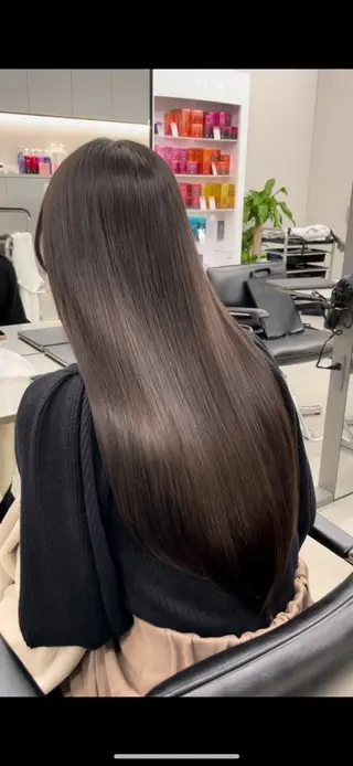 ロング カラー 🎀透明感× 赤み消し🎀正源のヘアスタイル