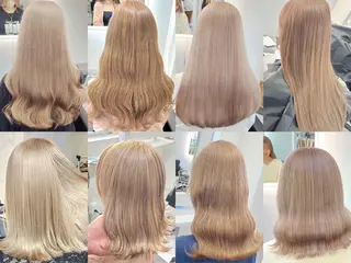 ロング カラー Cielro/ダブル カラー/西田咲希のヘアスタイル