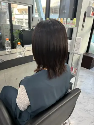 ミディアム カラー Endearing 🌟銀座のヘアスタイル