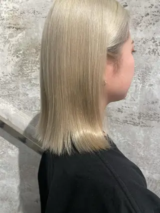 セミロング 松田 真央のヘアスタイル