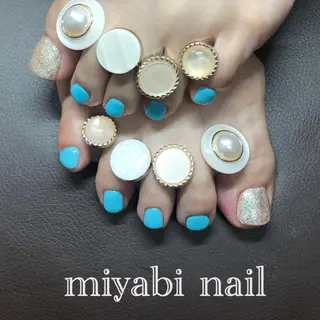 ネイル miyabi nail 桂川駅近くのネイルデザイン