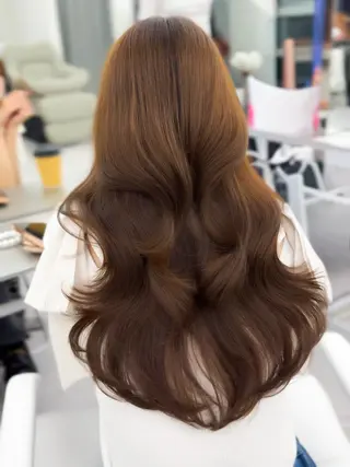 ロング 島田 康暉のヘアスタイル