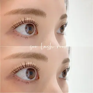 マツエク・マツパ soo lash room Kanaeのマツエク・マツパデザイン