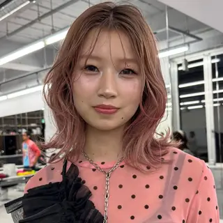 ミディアム カラー Daisy🫧天神/ 大名🫧AYURIのヘアスタイル