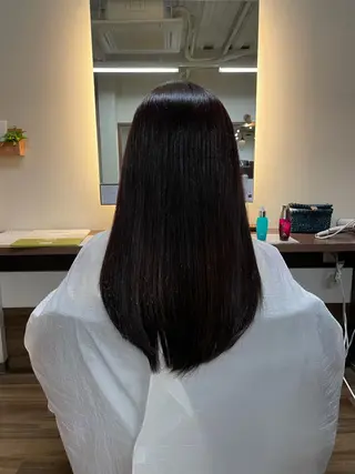 ミディアム カラー 山本 純平のヘアスタイル