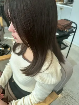 カラー 美髪✨艶髪✨髪質改善 カラー特化❣藤井陽奈のヘアスタイル