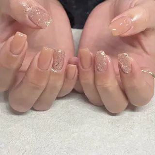 ネイル パラジェルネイル 大人可愛/シンプルのネイルデザイン