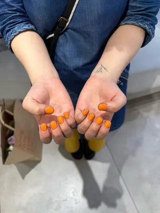 ミディアム ヘアアレンジ ネイル ハイトーン特化 pepe🎀のヘアスタイル