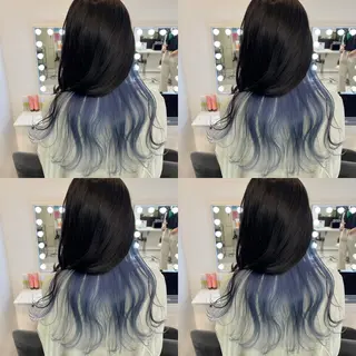 ロング カラー ✨縮毛矯正✖︎顔周り レイヤー✨ナカムラのヘアスタイル