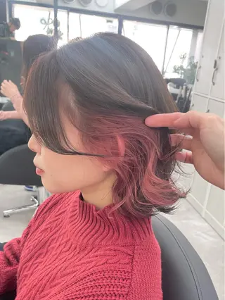ミディアム ブリーチなし/透明感 NONO💖のヘアスタイル