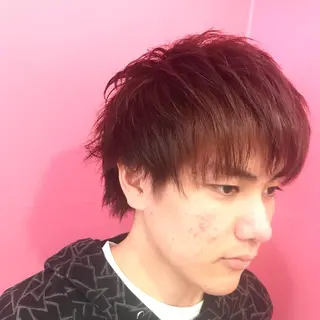 ショート カラー メンズ Vir by browのヘアスタイル