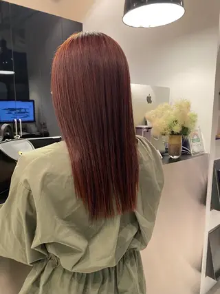 セミロング カラー riria/ボブ /透明感カラー🎀のヘアスタイル