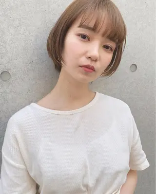 ショート カラー 安達 俊亮のヘアスタイル