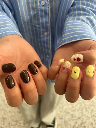 ネイル 小松 千冬snazzyのネイルデザイン
