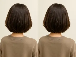 ショート 【北千住】🌈韓国風 レイヤー✨小顔カットのヘアスタイル