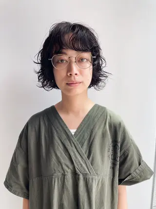 ショート パーマ 🌈前田 潤 /ショート/レイヤーのヘアスタイル