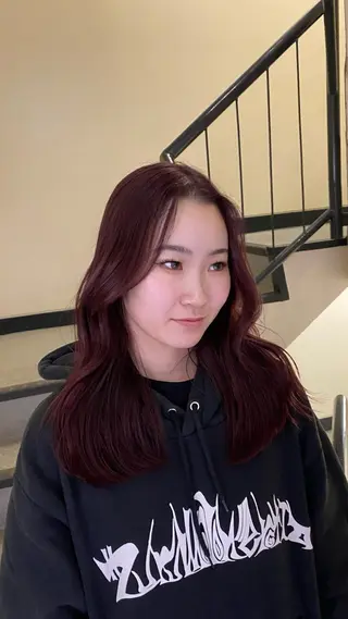 ロング 🎀盛れる韓国ヘア Yuto🎀のヘアスタイル