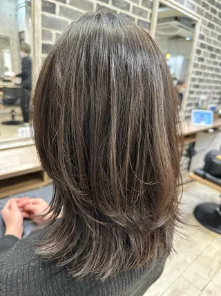 ミディアム 池内 章人のヘアスタイル