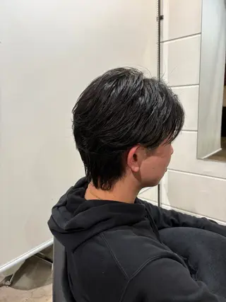 ショート パーマ パーマ×透明感カラー MIOのヘアスタイル