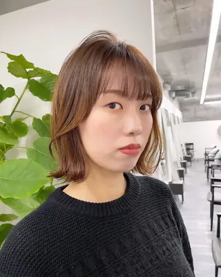 ショート カラー 吉祥寺徒歩8分 🩵藤木寧子のヘアスタイル