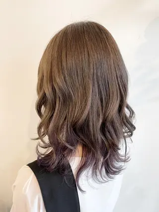ミディアム カラー AKALA HAIR 西宮店 Juriのヘアスタイル