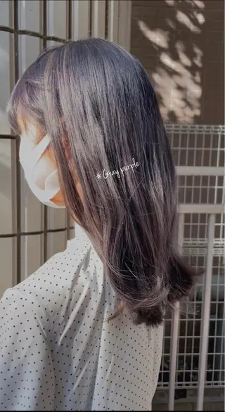 セミロング カラー 桜木町/西山竜一 /大人可愛い×美髪のヘアスタイル