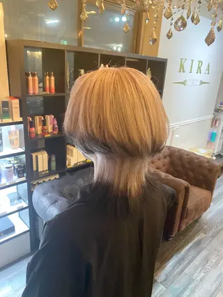 ショート カラー 【KIRAキラ】佐門  翔太のヘアスタイル