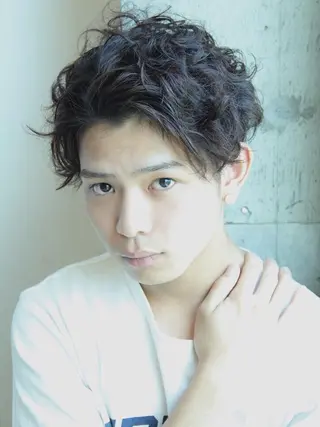 ショート メンズ ✨髪質改善縮毛矯正✨ 宇田川修平のヘアスタイル